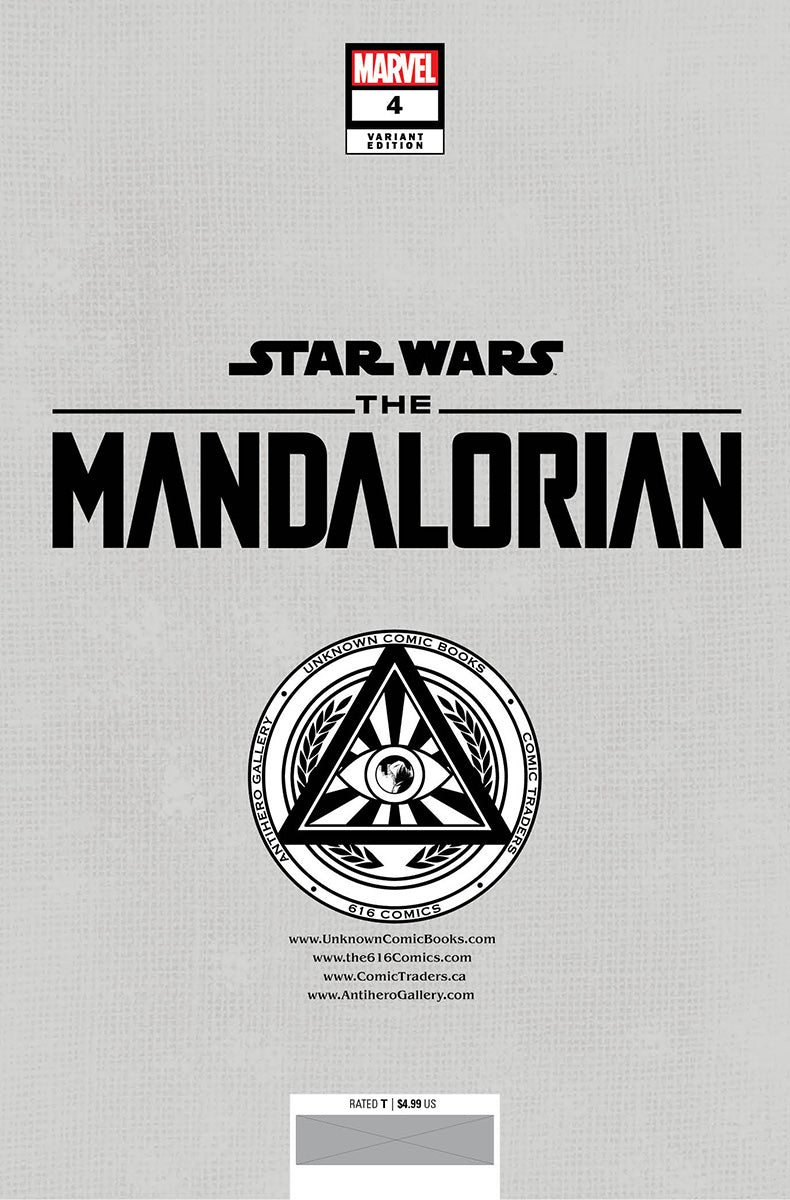 STAR WARS: THE MANDALORIAN SEASON 2 4 RYAN BROWN EXCLUSIVE VARIANT (9/27/2023) BACKISSUE