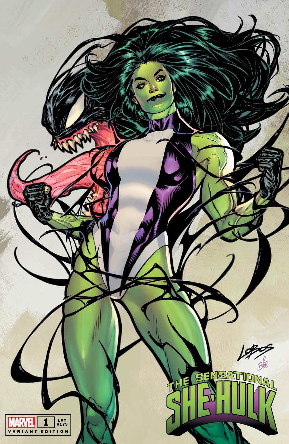 SENSATIONAL SHE-HULK 1 LOBOS EXCLUSIVE VARIANT (10/11/2023) SHIPS 11/1