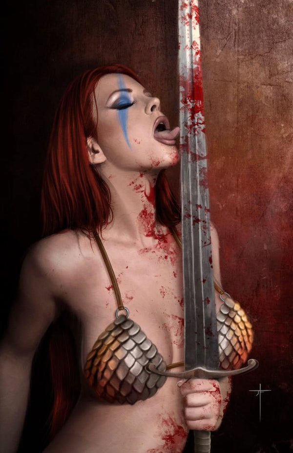 RED SONJA EMPIRE DAMNED #3 JAY FERGUSON EXCLUSIVE FULL COLOR VARIANT (6/12/2024) SHIPS 7/12/2024