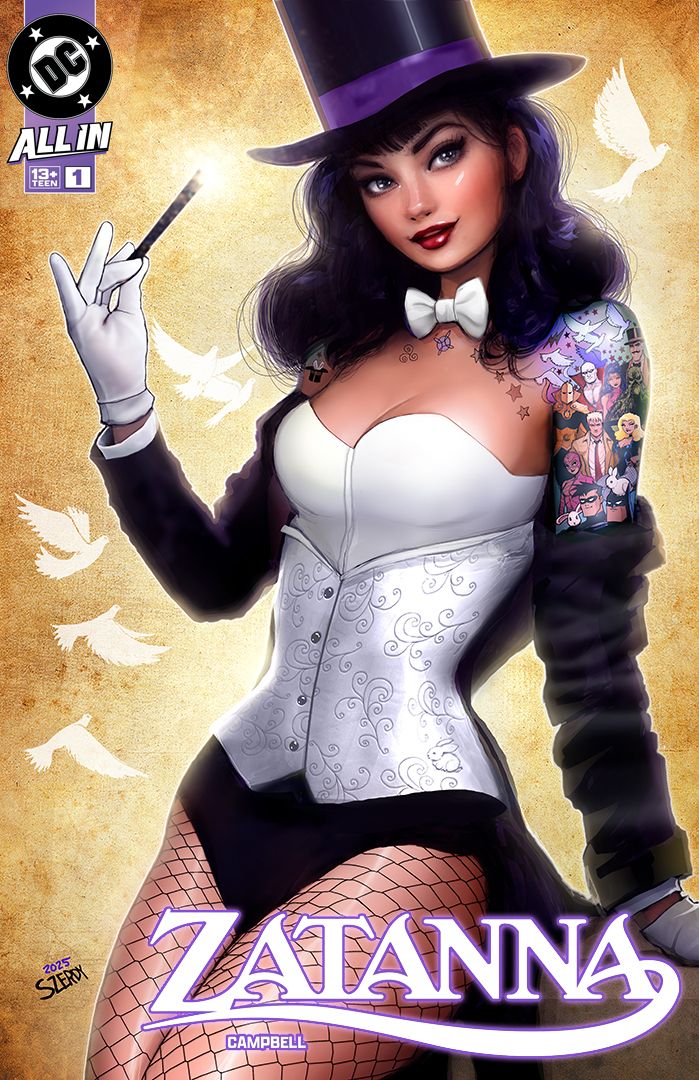 ZATANNA #1 (OF 6) NATHAN SZERDY EXCLUSIVE VARIANT (2/19/2025) BACKISSU