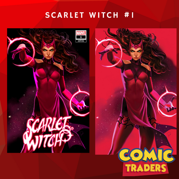 SCARLET WITCH #1 IVAN TALAVERA EXCLUSIVE VARIANT 2 PACK (6/12/2024) SHIPS 7/12/2024