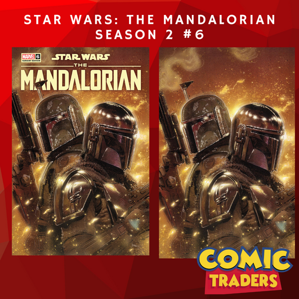STAR WARS: THE MANDALORIAN SEASON 2 6 KAARE ANDREWS EXCLUSIVE VARIANT 2 PACK (11/15/2023) SHIPS 12/15/2023 BACKISSUE