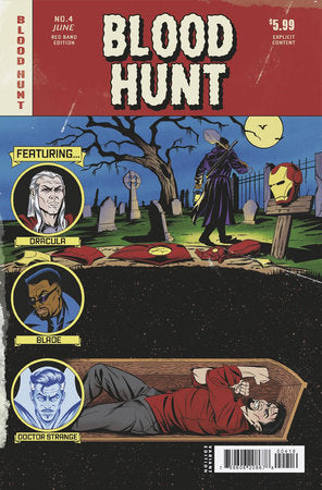 BLOOD HUNT: RED BAND #4 BETSY COLA BLOODY HOMAGE VARIANT [BH][1:25] (6/26/2024)