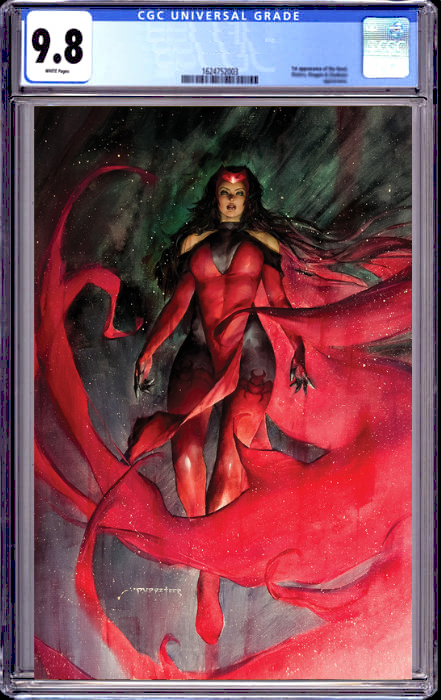 SCARLET WITCH #1 PUPPETEER LEE EXCLUSIVE VIRGIN VARIANT (6/12/2024) SHIPS 1/12/2025 CGC 9.8