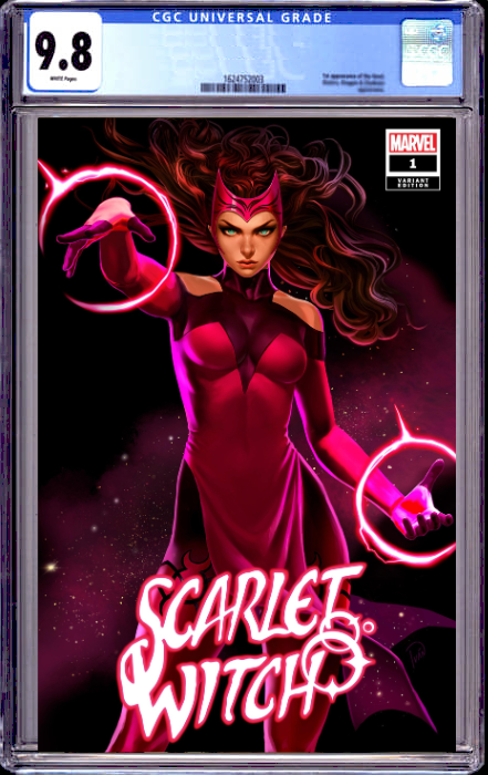 SCARLET WITCH #1 IVAN TALAVERA EXCLUSIVE VARIANT (6/12/2024) SHIPS 1/12/2025 CGC 9.8