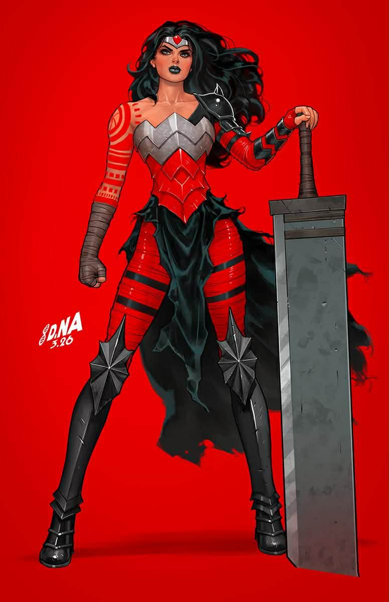 ABSOLUTE WONDER WOMAN #19 DAVID NAKAYAMA EXCLUSIVE VIRGIN FOIL VARIANT