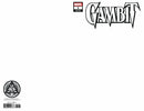 GAMBIT 1 BLANK EXCLUSIVE (5/11/2022) SHIPS 6/1/2022 BACKISSUE