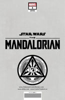 STAR WARS: THE MANDALORIAN 1 TYLER KIRKHAM EXCLUSIVE VIRGIN VARIANT (7/6/2022) SHIPS 7/27/2022 BACKISSUE