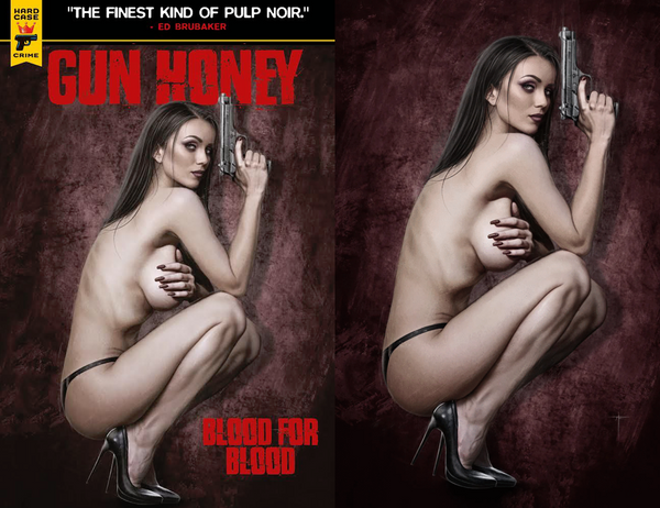 GUN HONEY BLOOD FOR BLOOD #2 JAY FERGUSON EXCLUSIVE VARIANT 2 PACK (TRADE AND VIRGIN) BACKISSUE