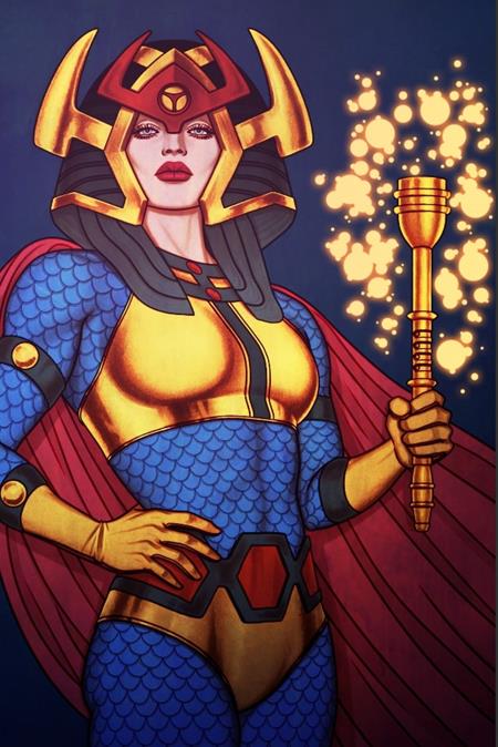 NEW GODS #4 (OF 12) CVR D JENNY FRISON INTERNATIONAL WOMENS DAY CARD STOCK VAR (3/19/2025)