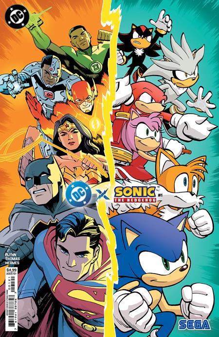 DC X SONIC THE HEDGEHOG #1 (OF 5) CVR B ETHAN YOUNG CARD STOCK VAR (3/19/2025)