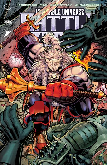 INVINCIBLE UNIVERSE BATTLE BEAST #1 CVR F INC 1:50 ARTHUR ADAMS VAR (4/23/2025) SHIPS 5/23/2025