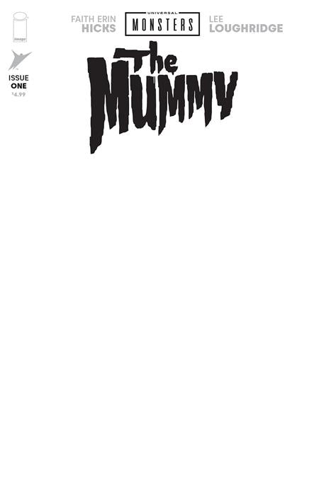 UNIVERSAL MONSTERS THE MUMMY #1 (OF 4) CVR H BLANK SKETCH VAR (3/26/2025)