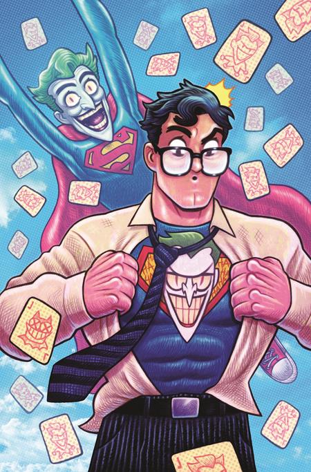 SUPERMAN #25 CVR F DAN HIPP APRIL FOOLS CARD STOCK VAR (4/23/2025)