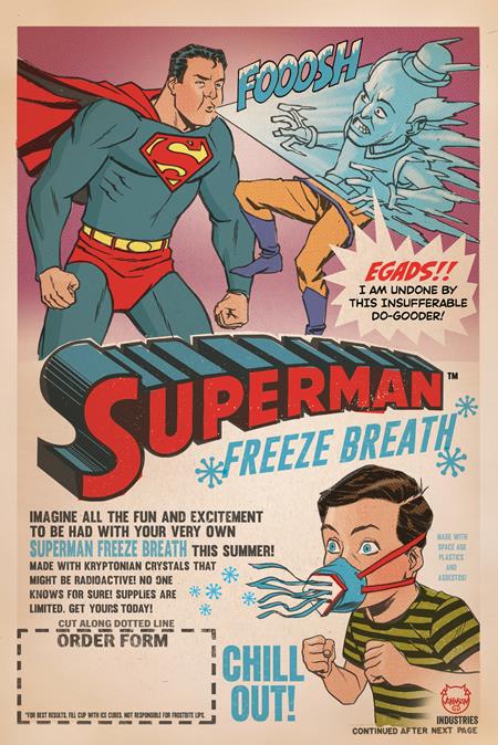 SUPERMAN #25 CVR I INC 1:25 DAVE JOHNSON CARD STOCK VAR (4/23/2025)