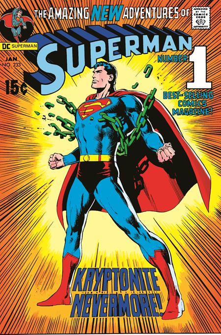 SUPERMAN #233 FACSIMILE EDITION CVR C NEAL ADAMS FOIL VAR (4/9/2025)