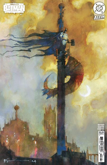 ABSOLUTE BATMAN #7 CVR C BILL SIENKIEWICZ CARD STOCK VAR (4/9/2025)