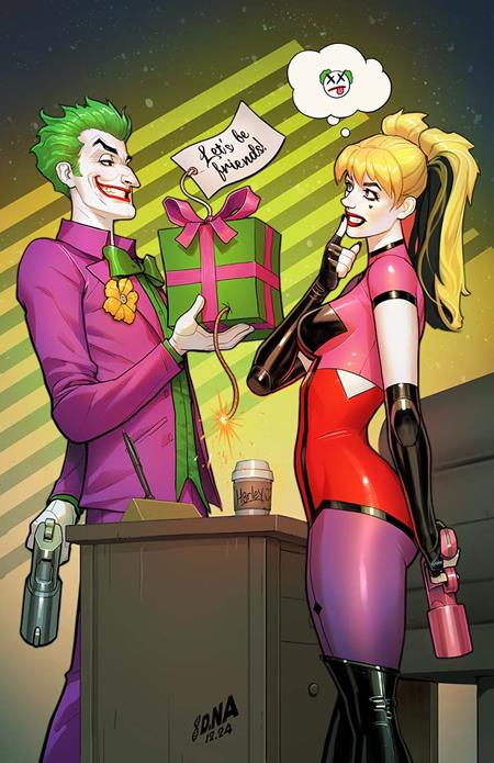 HARLEY QUINN #50 CVR D DAVID NAKAYAMA APRIL FOOLS CARD STOCK VAR (4/23/2025)