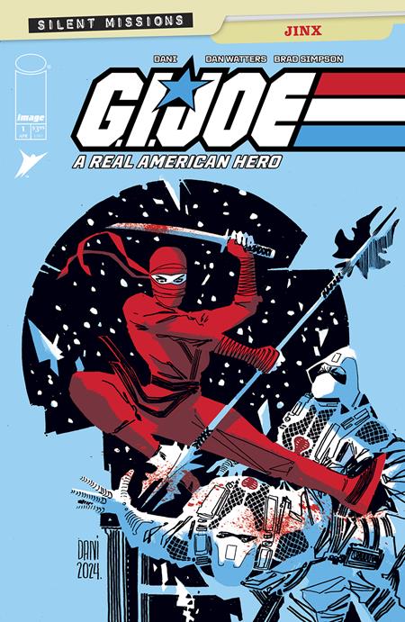 GI JOE A REAL AMERICAN HERO JINX #1 (ONE SHOT) CVR A DANI & BRAD SIMPSON (4/9/2025)