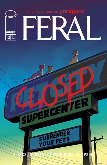 FERAL #12 CVR A TONY FLEECS & TONE RODRIGUEZ (4/30/2025)