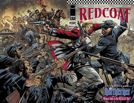 REDCOAT #11 CVR A BRYAN HITCH & BRAD ANDERSON WRAPAROUND (4/16/2025)