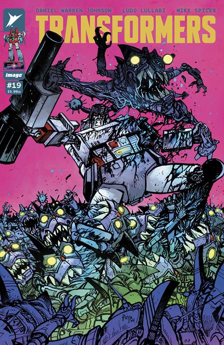 TRANSFORMERS #19 CVR A DANIEL WARREN JOHNSON & MIKE SPICER (4/9/2025)