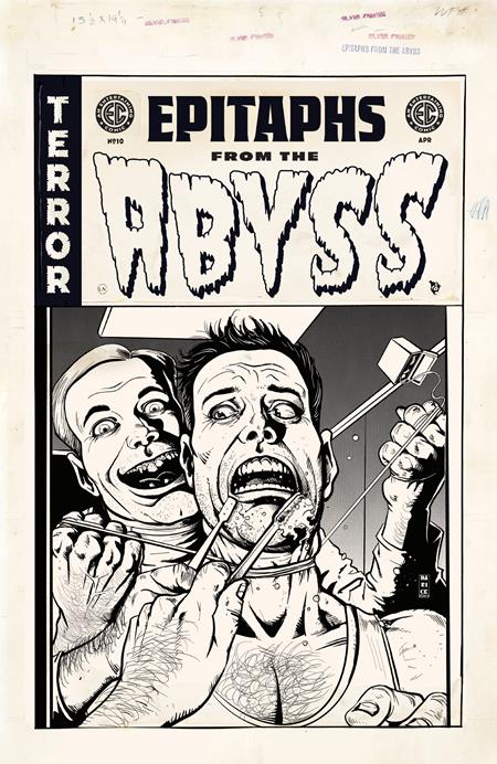 EC EPITAPHS FROM THE ABYSS #10 (OF 12) CVR D INC 1:20 DARICK ROBERTSON B&W ARTIST EDITION VAR (4/16/2025)