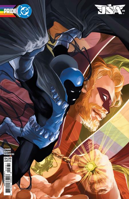 JSA #8 CVR C DON AGUILLO DC PRIDE CARD STOCK VAR (6/4/2025)