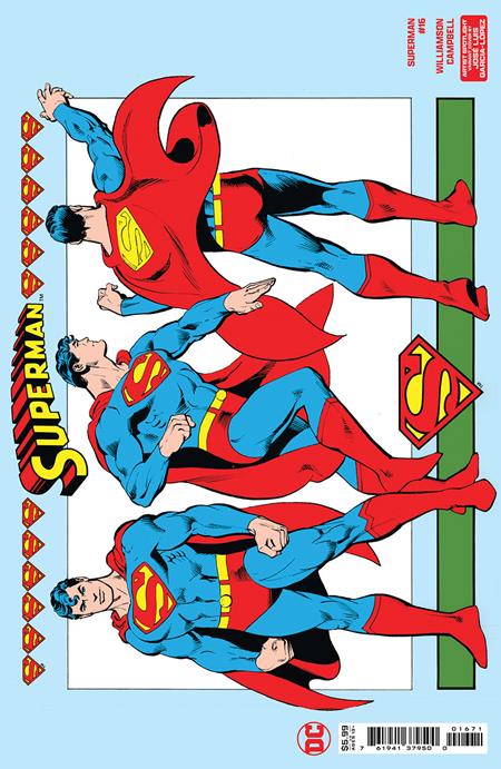 SUPERMAN #16 CVR E JOSE LUIS GARCIA-LOPEZ ARTIST SPOTLIGHT WRAPAROUND CARD STOCK VAR (ABSOLUTE POWER) (7/17/2024)