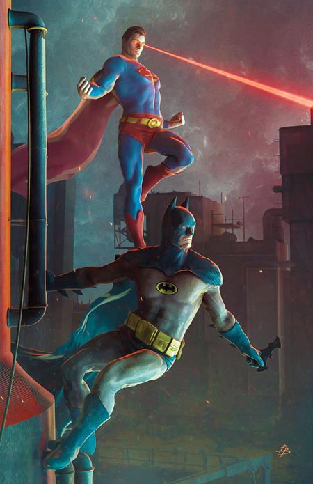 BATMAN SUPERMAN WORLDS FINEST #29 CVR B BJORN BARENDS CARD STOCK VAR (7/17/2024)