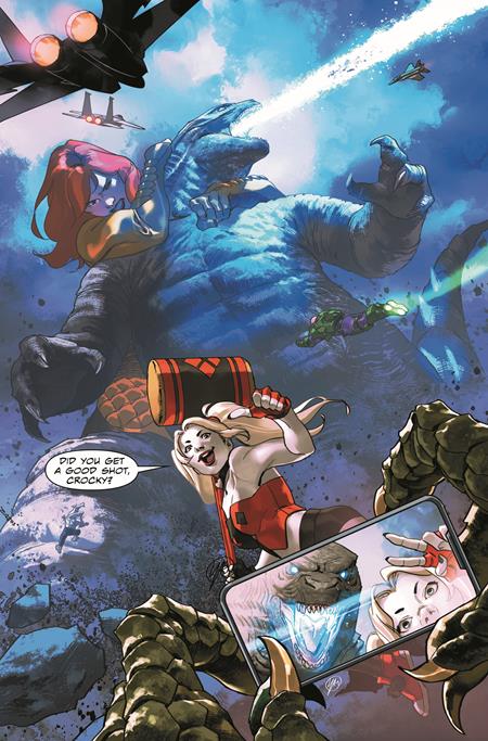 JUSTICE LEAGUE VS GODZILLA VS KONG 2 #2 (OF 7) CVR B YASMINE PUTRI CARD STOCK VAR (7/2/2025)