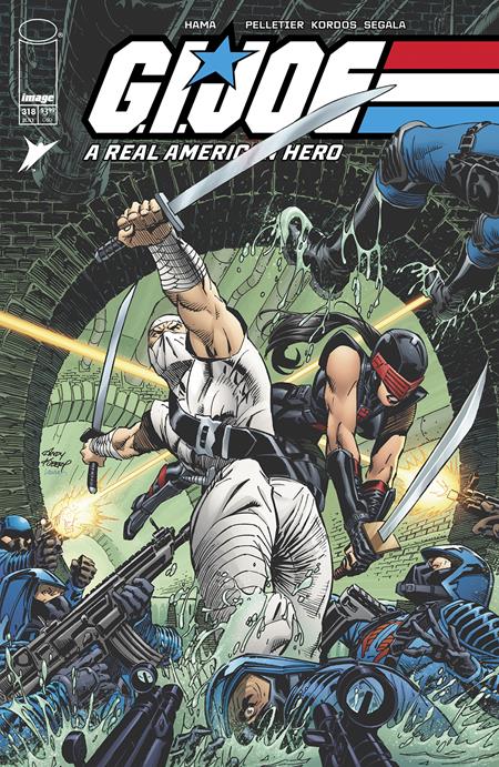 GI JOE A REAL AMERICAN HERO #318 CVR A ANDY KUBERT & LAURA MARTIN (7/2/2025)