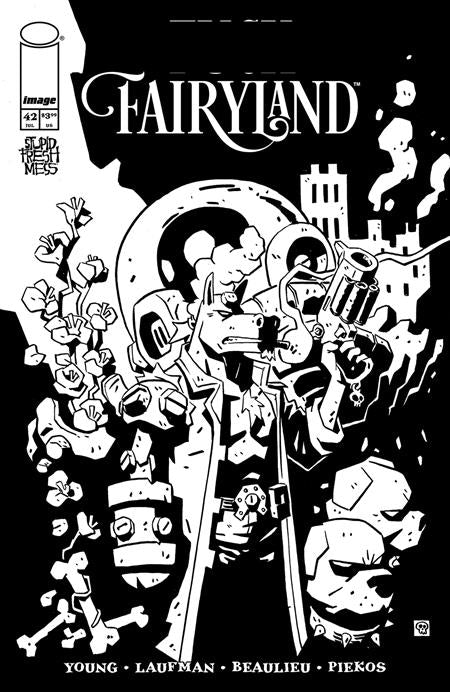 I HATE FAIRYLAND #42 CVR B DEREK LAUFMAN B&W VAR (MR) (7/9/2025)