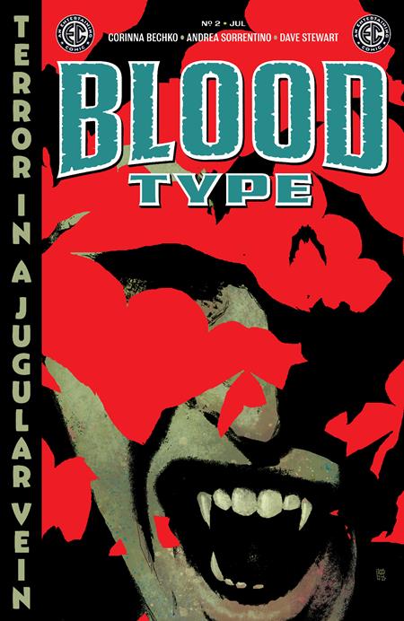 EC BLOOD TYPE #2 (OF 4) CVR B ANDREA SORRENTINO VAR (7/9/2025)