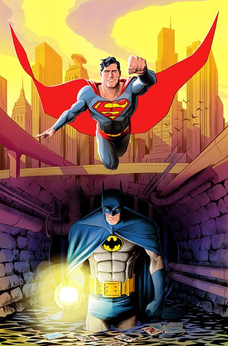 BATMAN SUPERMAN WORLDS FINEST #30 CVR E INC 1:25 DANIEL BAYLISS CARD STOCK VAR (8/21/2024)