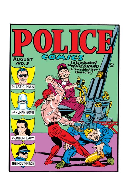 POLICE COMICS #1 FACSIMILE EDITION (8/7/2024)