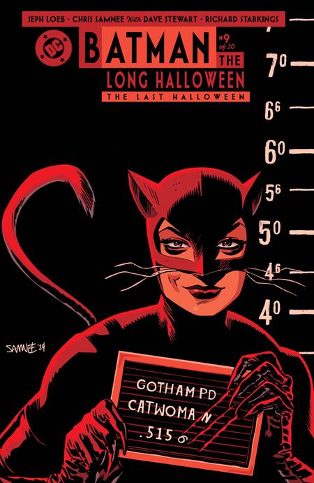 BATMAN THE LONG HALLOWEEN THE LAST HALLOWEEN #9 (OF 10) CVR B CHRIS SAMNEE CARD STOCK VAR (8/27/2025) DELAYED 9/10/2025 DELAYED 9/24/2025