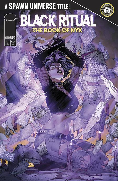 SPAWN BLACK RITUAL THE BOOK OF NYX #5 (OF 7) CVR B BRETT BOOTH VAR (8/13/2025) DELAYED 9/3/2025