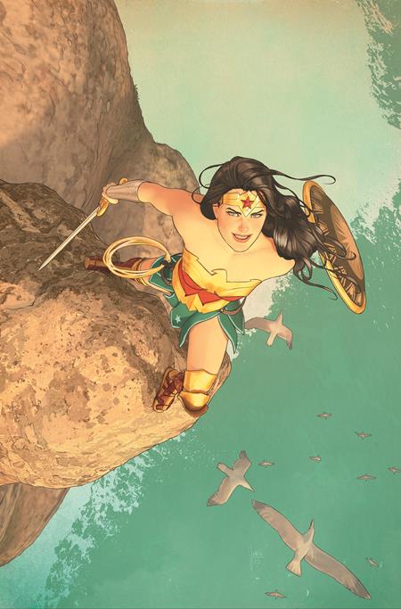 WONDER WOMAN #1 CVR H INC 1:50 MIKEL JANIN CARD STOCK VAR (9/19/2023) SHIPS 10/19/2023