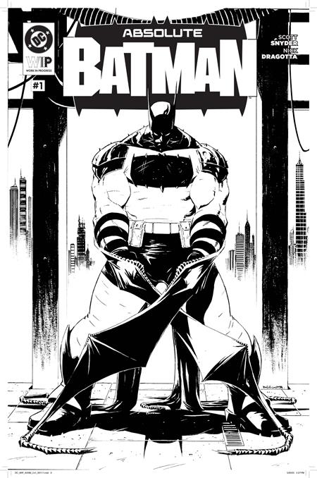DC W.I.P. ABSOLUTE BATMAN #1 (9/17/2025)