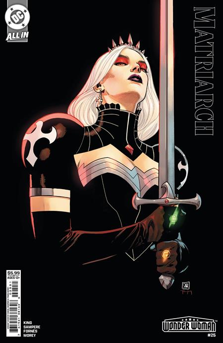 WONDER WOMAN #25 CVR D GREG SMALLWOOD CARD STOCK VAR (9/17/2025) ARTIST CHANGE TO DANIEL SAMPERE