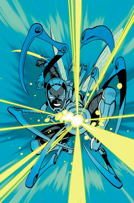JUSTICE LEAGUE UNLIMITED #11 CVR E LEONARDO ROMERO HISPANIC HERITAGE MONTH BLUE BEETLE CARD STOCK VAR (9/24/2025)