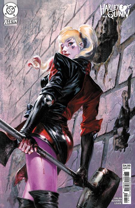 HARLEY QUINN #54 CVR D GABRIELE DELL OTTO GOTHAM CARD STOCK VAR (9/24/2025)