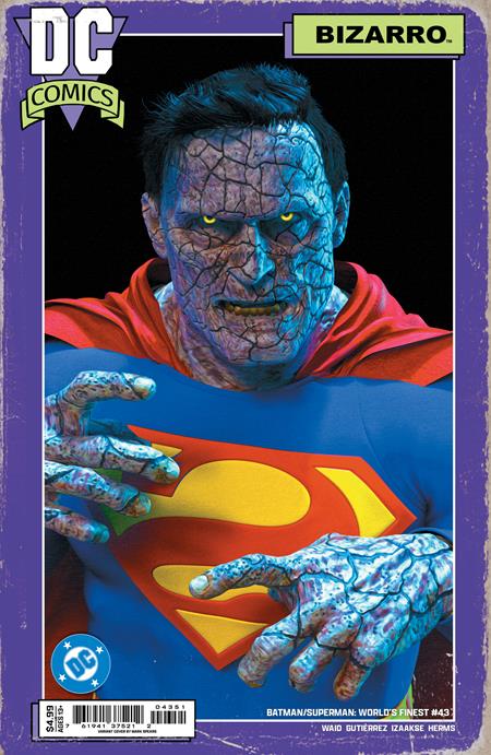 BATMAN SUPERMAN WORLDS FINEST #43 CVR E MARK SPEARS CARD STOCK VAR (9/17/2025)