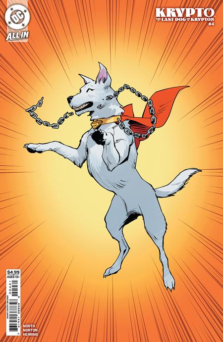 KRYPTO THE LAST DOG OF KRYPTON #4 (OF 5) CVR C DAN MORA CORNER BOX CARD STOCK VAR (9/17/2025)