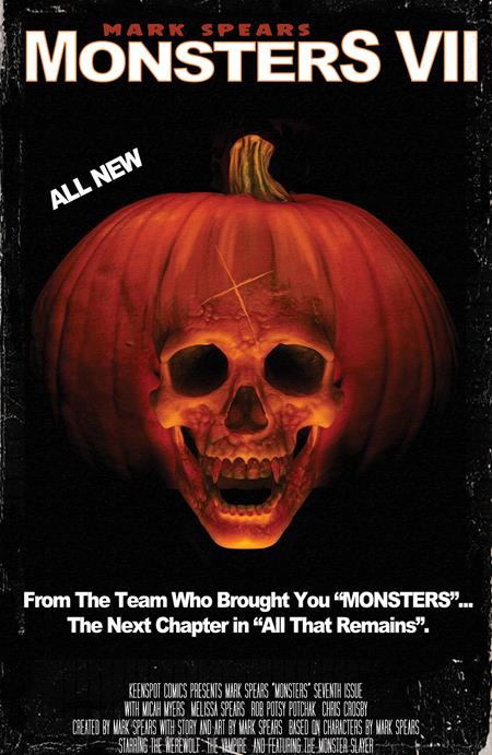 MARK SPEARS MONSTERS #7 CVR C MARK SPEARS HALLOWEEN II HOMAGE VAR (9/24/2025)