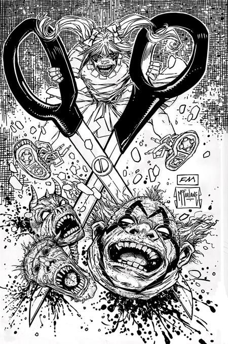 SPAWN THE CURSE OF SHERLEE JOHNSON #3 CVR D INC 1:25 FRANK MILLER & TODD MCFARLANE B&W VAR (9/17/2025)