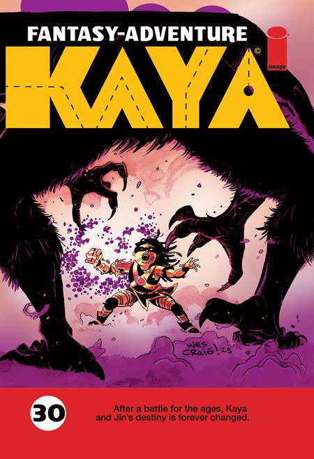 KAYA #30 CVR A WES CRAIG (9/17/2025)