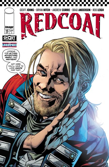 REDCOAT #15 CVR A BRYAN HITCH & BRAD ANDERSON WRAPAROUND (9/17/2025)