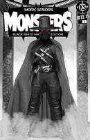 MARK SPEARS MONSTERS #1 7TH PTG BLACK WHITE & DEAD EDITION CVR D MARK SPEARS ABSOLUTE BATMAN #1 HOMAGE VAR (9/16/2026)